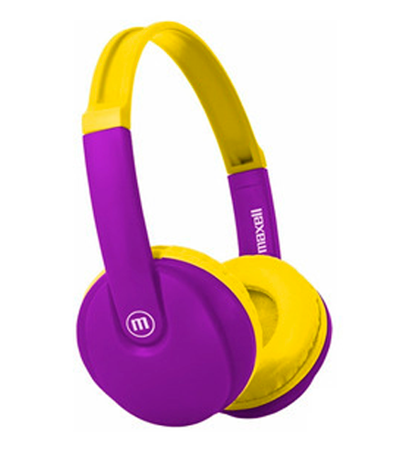 HEADSET INALAMBRICOS MAXELL KIDZ PURPLE HP-BT350 ITEM #348366 (10745)(AURICULAR) 