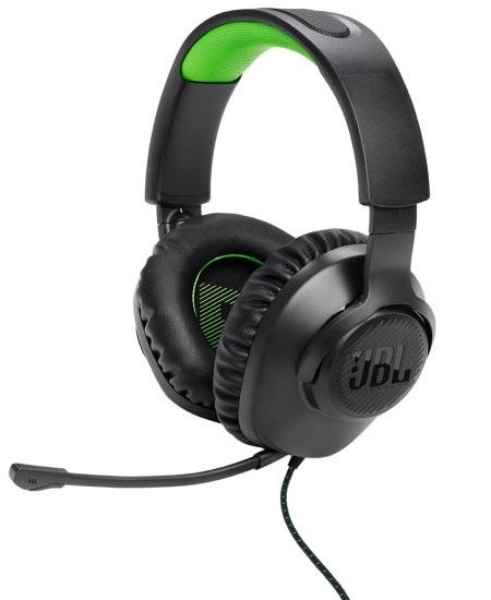 HEADSET JBL QUANTUM 100X 3.5MM JBLQ100XBLKGRNAM BLACK (AURICULAR) 