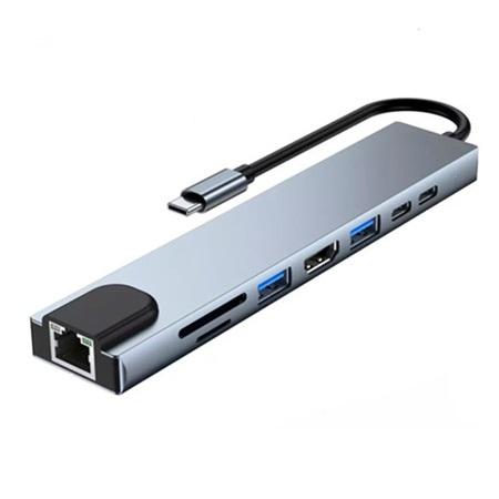 HUB 8 EN 1 XTRIKE ME TIPO C PSS-CT305