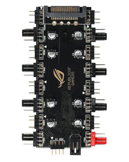 HUB ARGB Y FAN BXBD-XA-AT REPUBLIC OF GAMERS