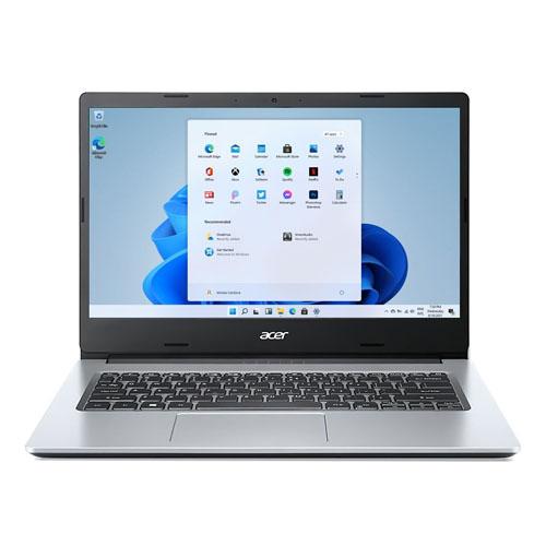 LAPTOP ACER ASPIRE 3 A314-35-C3KDK / INTEL CELERON N4500/ 4GB RAM / 128GB SSD /WH 11 HOME/ SILVER / NX.A7SAL.00F
