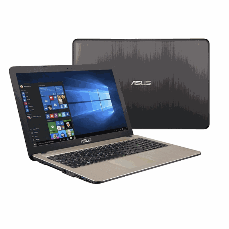 LAPTOP ASUS X540M 15.6" BLACK / INTEL CELERON N4000 / HDD 500GB / 4GB DDR4 / WIN 10