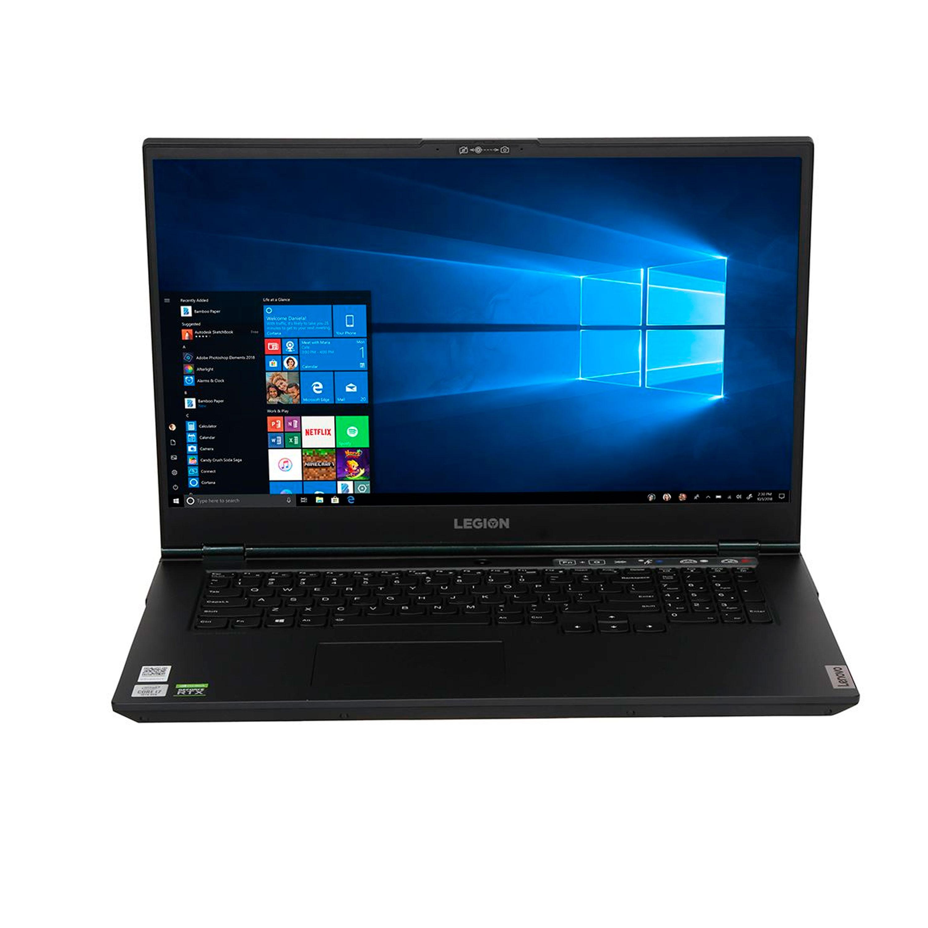 LAPTOP LENOVO LEGION I5 10300H , 1TB HDD+ 128 SSD, GTX 1650, WINDOWS 10 HOME SL, PHANTOM BLACK 82AU002XLM 15IMH05