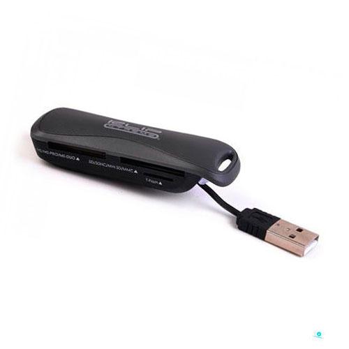 LECTOR DE TARJETAS MULTIPUERTO USB KLIP XTREME KCR-210