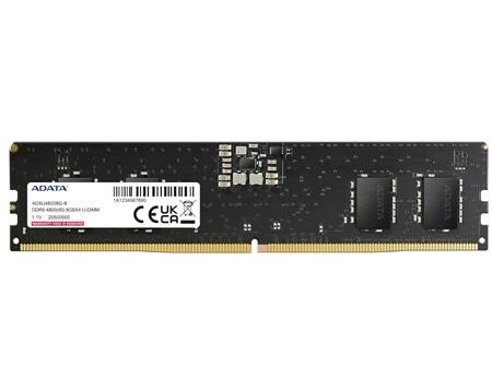 MEMORIA RAM ADATA 8GB DDR5 4800 MHz UDIMM/ AD5U48008G-S