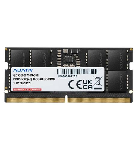 MEMORIA RAM ADATA DDR5 5600 MHz 16GB/ SO-DIMM GD5S5600716G-SMI