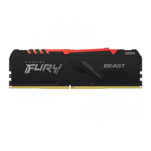 MEMORIA RAM FURY BEAST RGB DDR4 16GB 3200MHZ CL16 UDIMM RGB KF432C16BBA/16