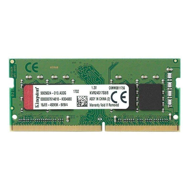MEMORIA RAM KINGSTON 8GB DDR4 2400 CL17 KVR24S17S8/8
