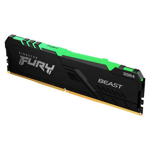 MEMORIA RAM KINGSTON FURY BEAST 16 GB RGB KF432C16BB1A/16 3200MHz, CL CL16 288-pin DDR4