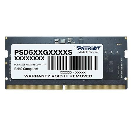 MEMORIA RAM PATRIOT 16GB DDR5 4800MHZ  PSD516G480081S SL CL40 1.1V 