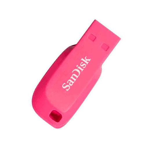 MEMORIA USB 16 GB SANDISK CRUZER BLADE PINK 