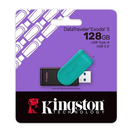 MEMORIA USB KINGSTON 128GB DATATRAVELER EXODIA DTXS/128GB