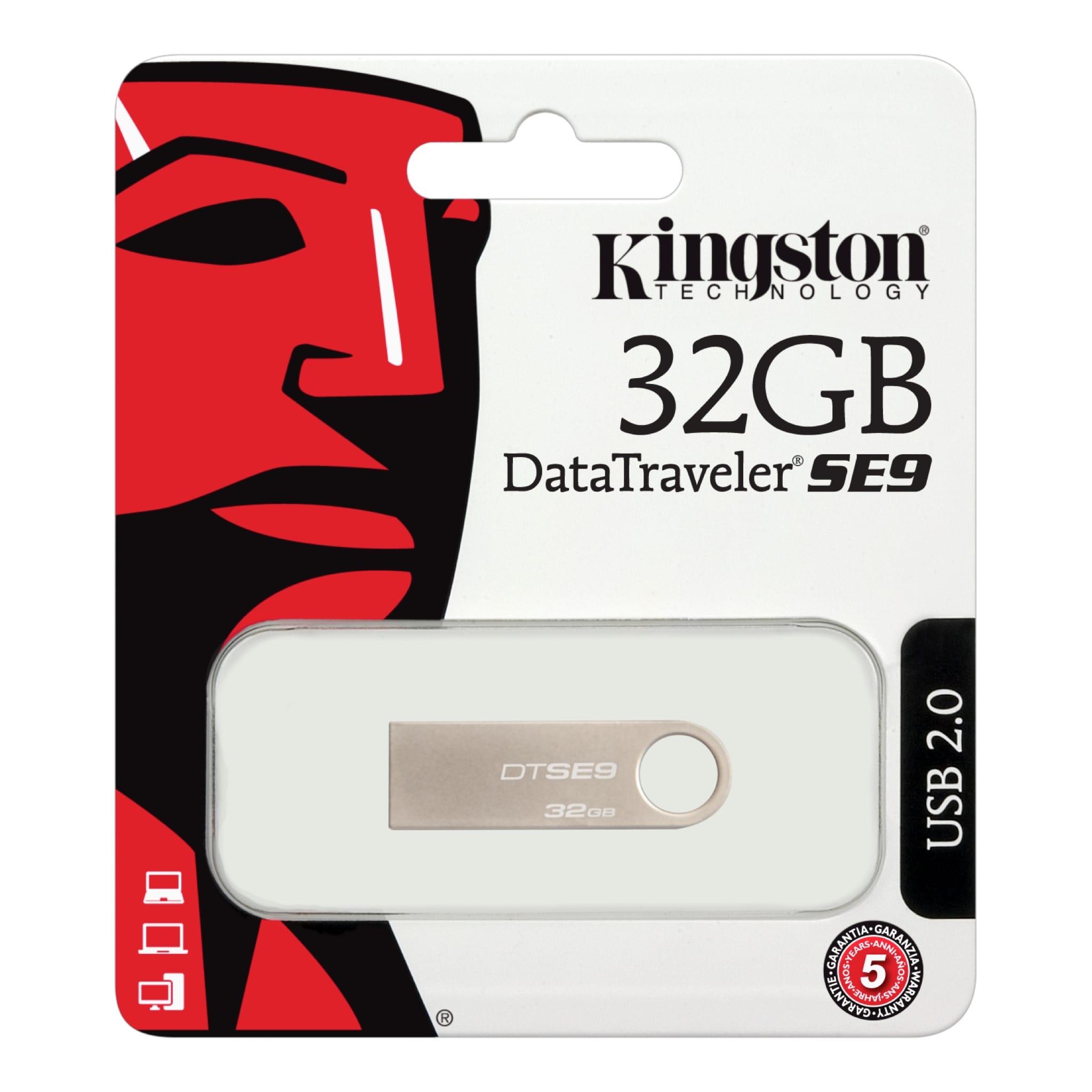 MEMORIA USB KINGSTON 32GB SE9 DTSE9H/32GB