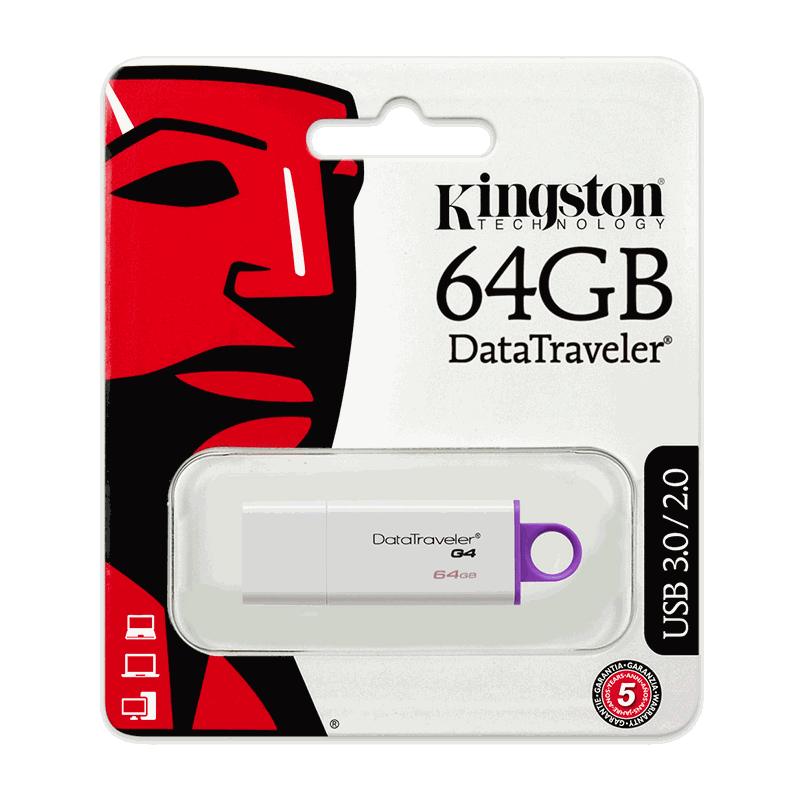 MEMORIA USB KINGSTON DTIG4/64GB 