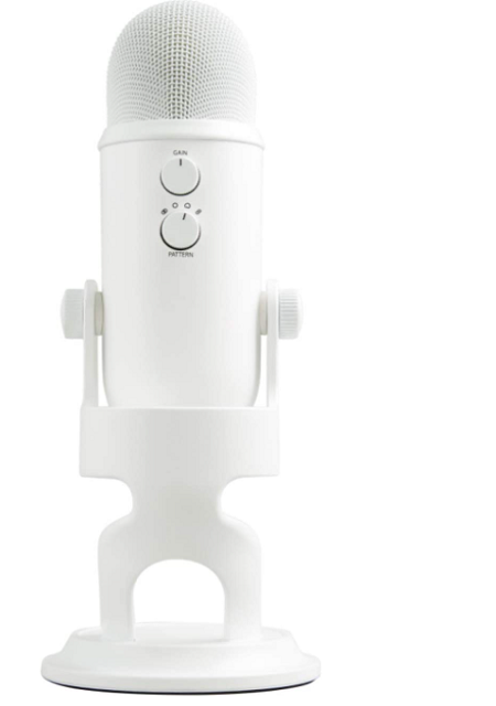 MICROFONO DE TRANSMISION LOGITECH BLUE YETI WHITE 988-000103