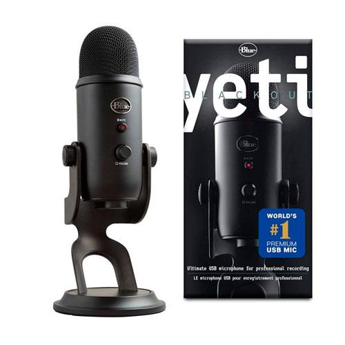 MICROFONO DE TRANSMISION LOGITECH YETI BLACKOUT	
