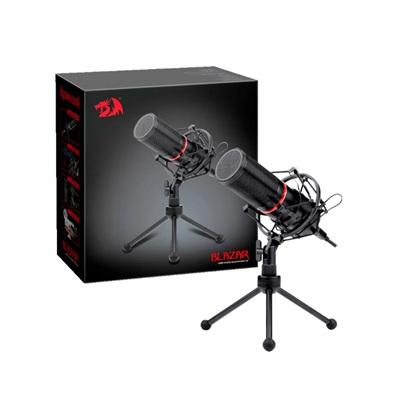 MICROFONO REDRAGON BLAZAR GM300 LED USB CARDIOIDE BLACK