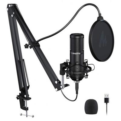 MICROFONO USB PARA PODCAST MAONO CON BRAZO ARTICULADO AU-PM422