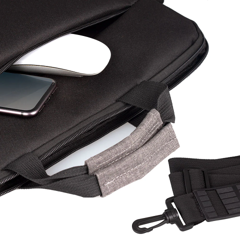 MOCHILA ARGOM 15.6" ARG-BG-6772BK ESSENTIAL 1203014