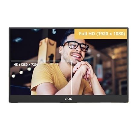 MONITOR AOC 15.6" 16T20 60HZ 1920X1080 FHD