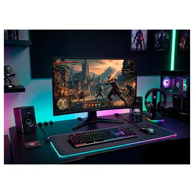 MONITOR GAMING MSI MAG 27" 275CQDF X24 CURVA WQHD 240HZ