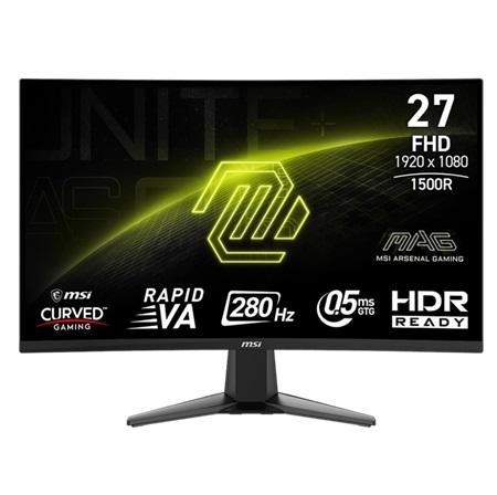 MONITOR MSI CURVO 27" MAG 276CXF 1920 X 1080 VA 280HZ 