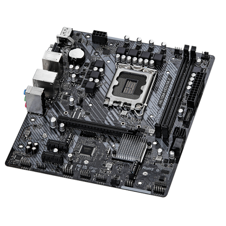 MOTHERBOARD ASROCK H610M- HDV/M.2 LGA1700/ DDR4 DIMM/ 90-MXBH60-A0UAYZ 