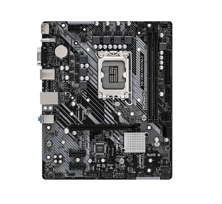 MOTHERBOARD ASROCK H610M- HDV/M.2 LGA1700/ DDR4 DIMM/ 90-MXBH60-A0UAYZ 