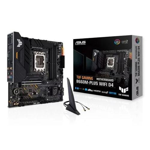 MOTHERBOARD ASUS TUF GAMING B6600M-PLUS WIFI Socket LGA 1700 PCI 4.0 / 90MB1930-M0EAY0