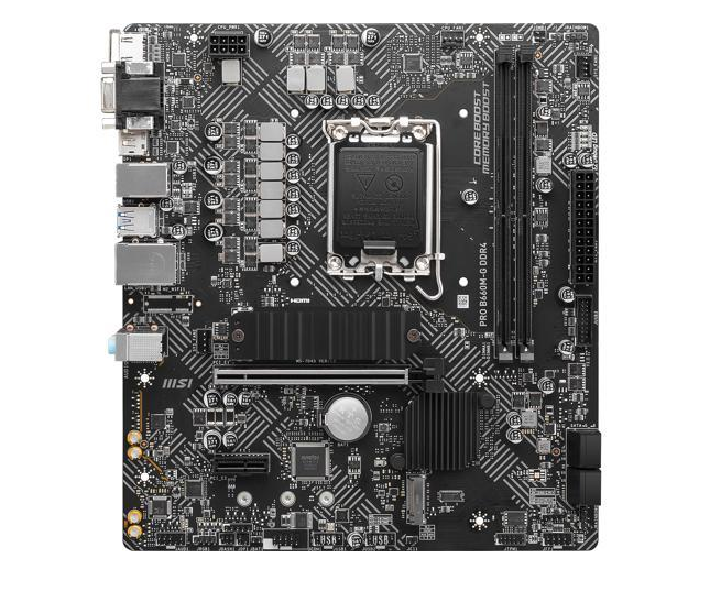 MOTHERBOARD MSI PRO B660M-G DDR4  MICRO-ATX , LGA 1700 - DDR4 