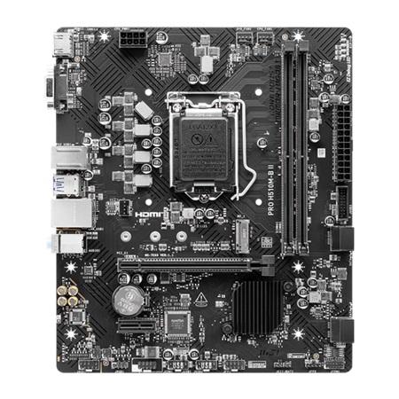 MOTHERBOARD MSI PRO H510M-B II LGA 1200 DDR4 911-7E05-014