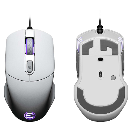 MOUSE GAMING EVGA X12 USB AMBIDEXTROUS  905-W1-12WH-KR