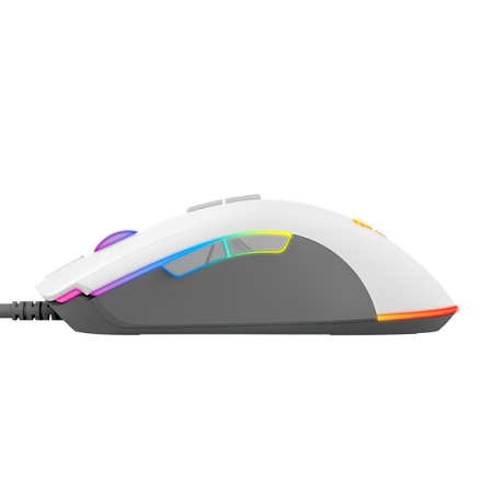 MOUSE GAMING FANTECH USB SPACE EDITION BLAKE X17 WHITE MACRO RGB