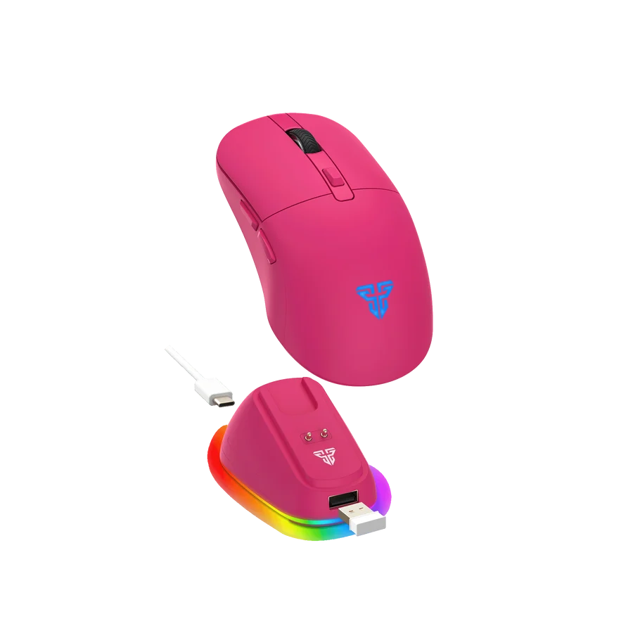 MOUSE INALAMBRICO GAMING FANTECH WG9RD KANATA PINK