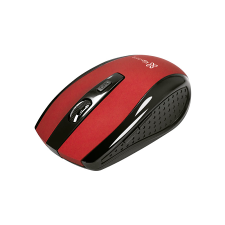MOUSE INALAMBRICO KLIP XTREME ROJO KMW-340RD