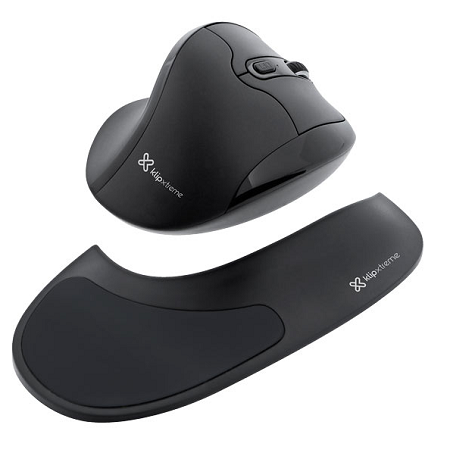 MOUSE INALAMBRICO KLIP XTREME ULTRAERGONOMICO SEMI-VERTICAL KMW-750