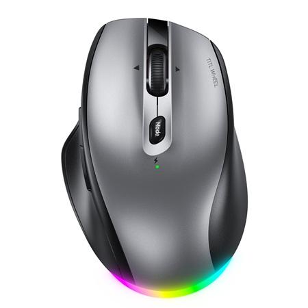 MOUSE INALAMBRICO MEETION BTM007 BT+2.4G GREY