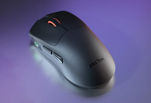 MOUSE INALAMBRICO MEETION GW12 TRIMODE 2.4GHZ+BT+USB BLACK