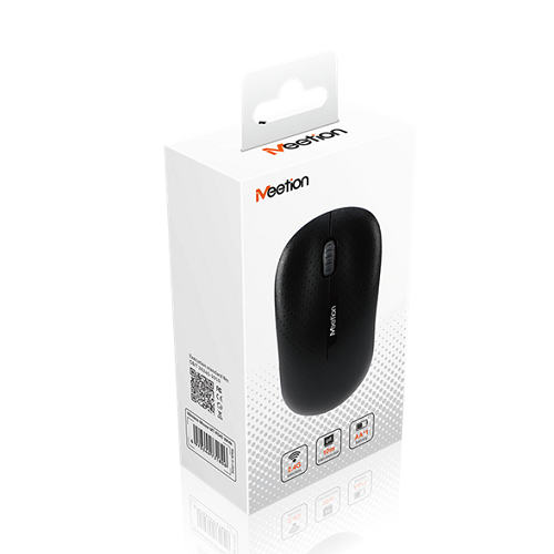 MOUSE INALAMBRICO MEETION R545 BLACK 
