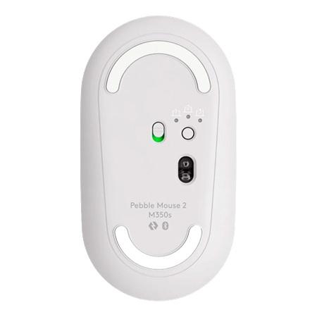MOUSE LOGITECH PEBBLE M350S WHITE 910-007047