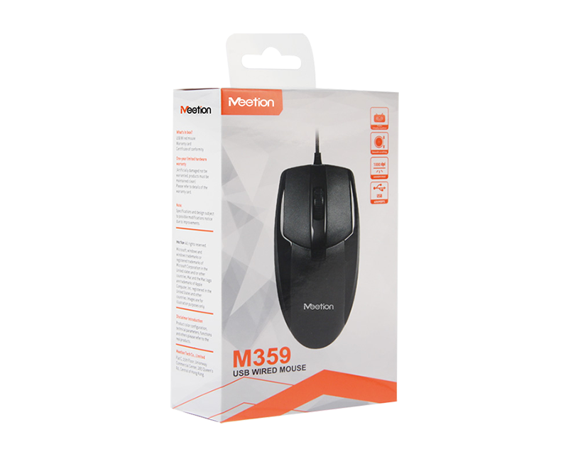 MOUSE USB MEETION M359
