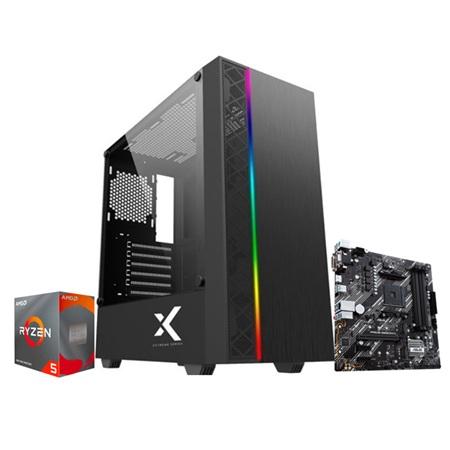 PC GAMING MAX RYZEN 5 4500 8GB RAM 500GB SSD RTX 5050 8GB VRAM 600W 80 PLUS CASE OBERON