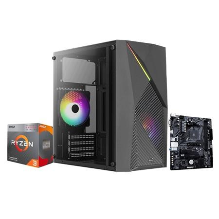 PC MAX RYZEN 3 3400G 8GB RAM 480GB SSD 600W CASE RAIDER MINI