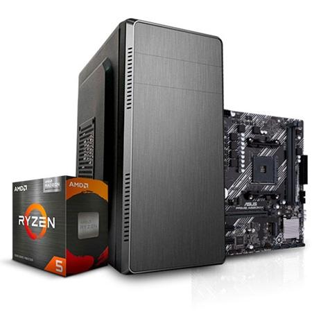 PC MAX RYZEN 5 5600GT 16GB RAM 256GB SSD 600W ON ELITE CON TECLADO Y MOUSE SIN OS