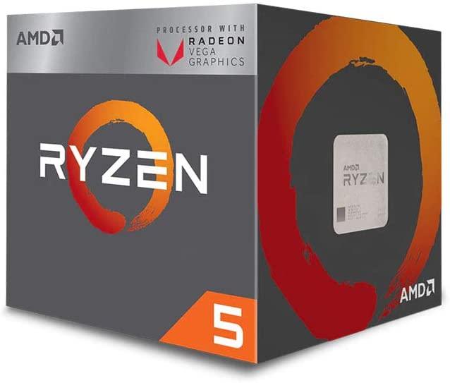 PROCESADOR AMD RYZEN 5 3400G - 3.7GHZ QUAD-CORE SOCKET AM4.