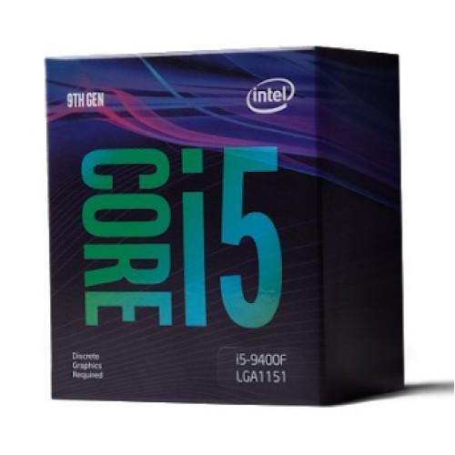 PROCESADOR INTEL CORE I5 9400F -2.9GHZ - 6 NÚCLEOS - 9° GEN BX80684I59400F