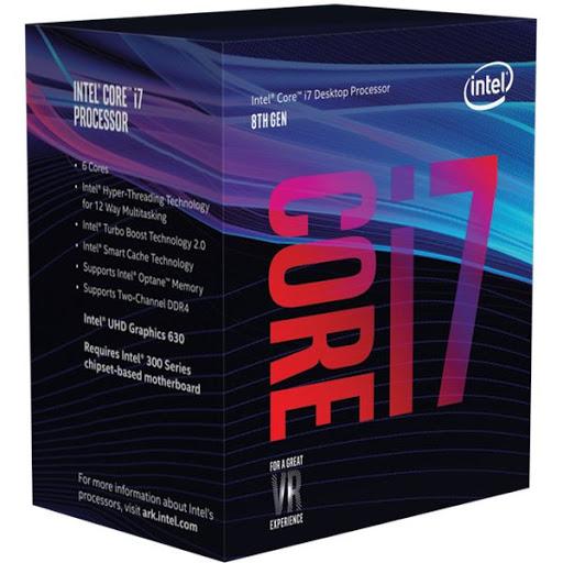 PROCESADOR INTEL CORE I7 9700F -3.0 GHZ - 8 NÚCLEOS - BX80684I79700F