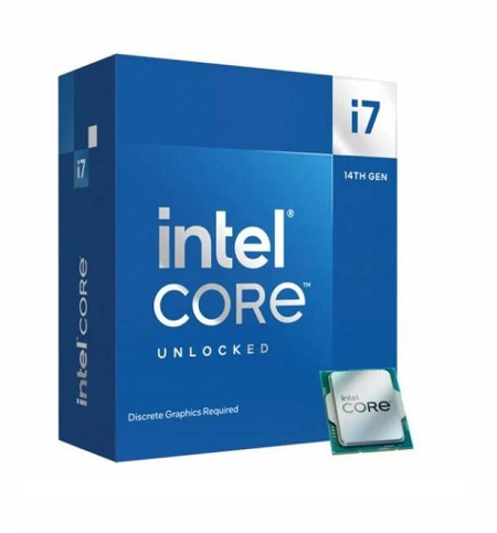 PROCESADOR INTEL CORE i7-14700KF 3.4GHZ 33MB SOKET LGA1700 14° GEN BX8071514700KF