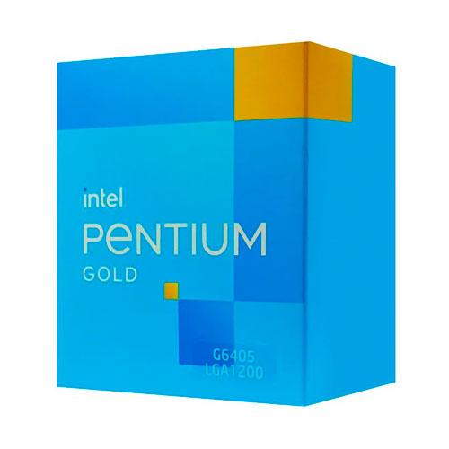 PROCESADOR INTEL PENTIUM GOLD G6405 4.10GHz Dual Core 1200 BX80701G6405