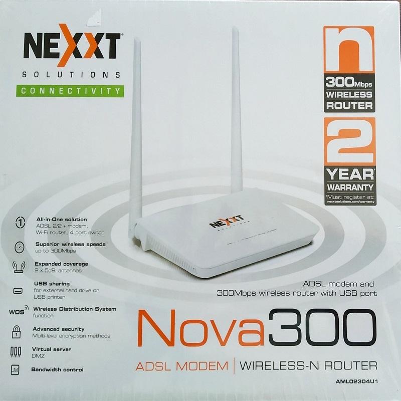 ROUTER INALAMBRICO NEXXT NOVA300